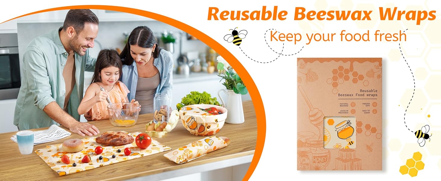beeswax wraps for food