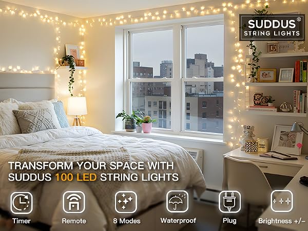 string lights for dorm