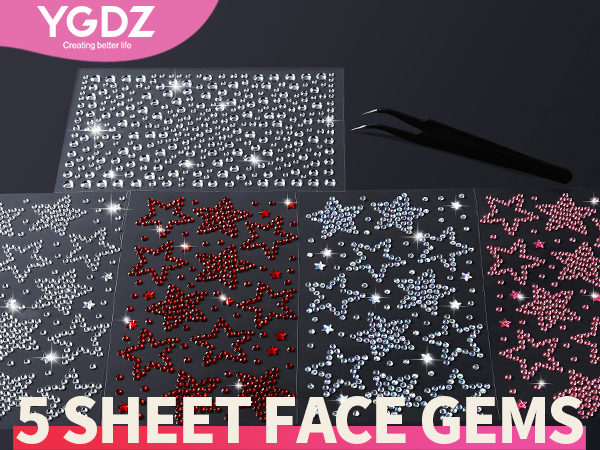 star face stickers