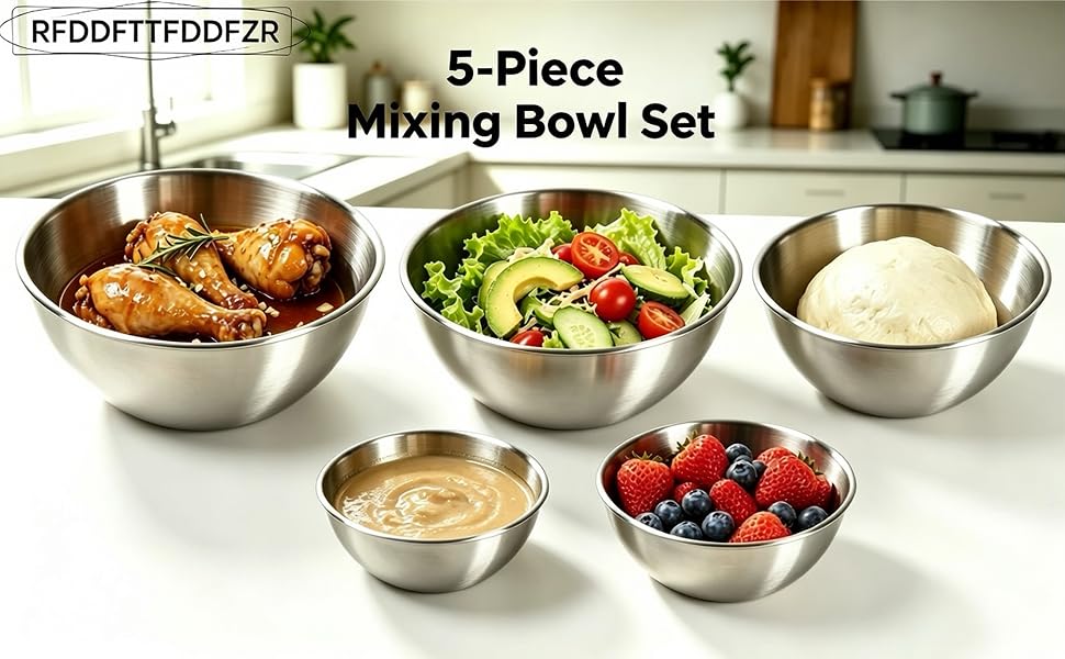 5-Piece Mixing Bowl Set