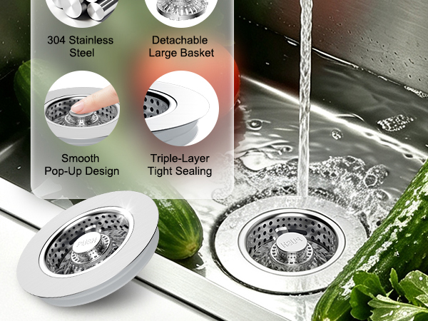 universal sink drain plug