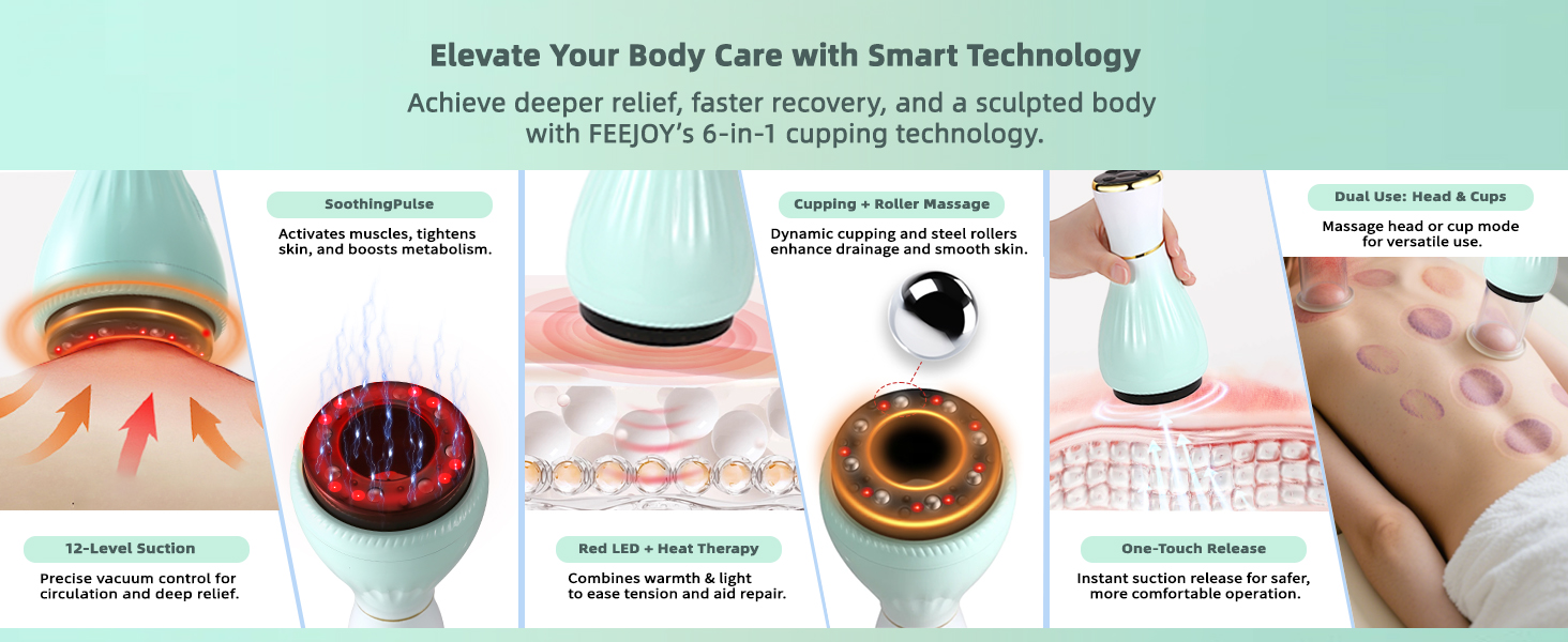 smart cupping therapy massager