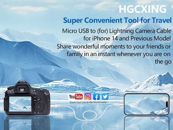 micro usb to lightning otg cable