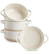 vancasso Sabine French Onion Soup Bowls with Handles, 30 Oz Large Soup Bowls for Cereal, Pasta,St...