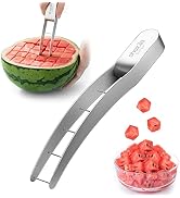 Choxila Watermelon Cutter Slicer,Stainless Steel Watermelon Cube Cutter Quickly Safe Watermelon K...