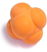 GSE Games & Sports Expert Reaction Ball, Field Training Ball, Agility Trainer for Baseball, Rubbe...