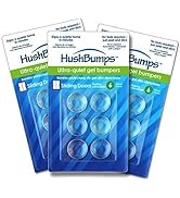 HushBumps Ultra-Quiet, Energy Absorbing Compound Bumpers for Large Cabinets, Sliding & Pocket Doo...