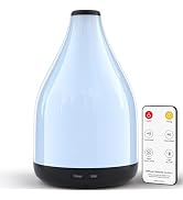 KinYiLO Modern Oil Diffuser for Essential Oils, Large Capacity Aroma Diffusers for Home Room, Ult...