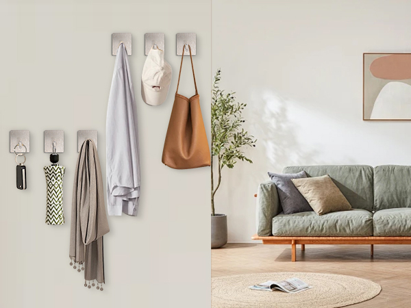 Adhesive Towel Hooks