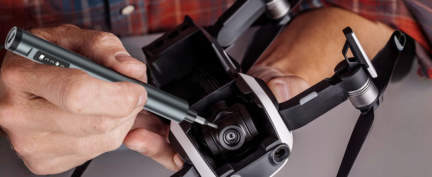 Electric Screwdriver Set, Precision Screwdriver Kit, Mini Electric Screwdriver