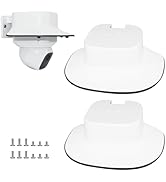 2 Pack Rain Cover Compatible with Eufy SoloCam E30/E42, Weatherproof Sun Shade Outdoor Security C...