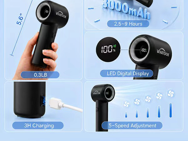 personal fans portable rechargeable mini fans small portable fan fan handheld small fans portable