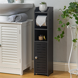 narrow bathroom cabinet