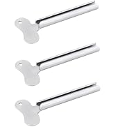 3 Pcs Silvery Metal Tube Squeezer Keys, Tube Toothpaste Squeezer Keys Metal Hair Dye Color Key Ro...