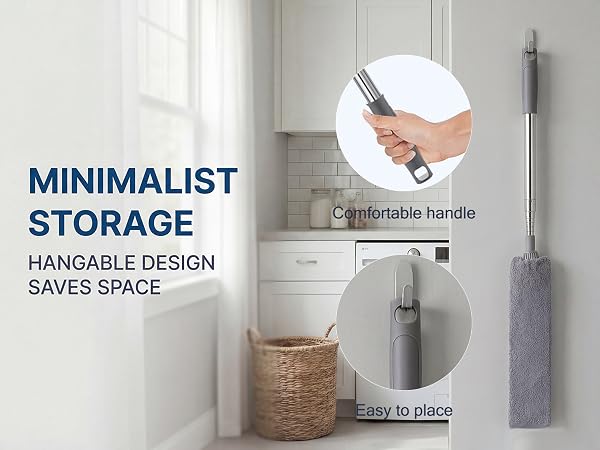 Comfortable handle and easy to place