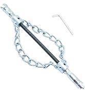 Flex Shaft Sewer Descaling Chain, Heavy Duty Drain Clog Remover, Push-Type Rotary Cable for PVC P...