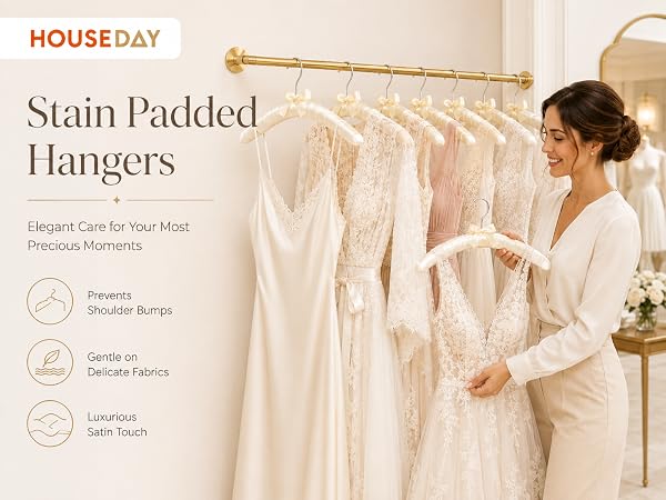 Wedding dress hangers