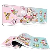 tokidoki Unicorno Mouse Pad Large Gaming Computer Mouse Pad Extended Keyboard Desk Accessories fo...