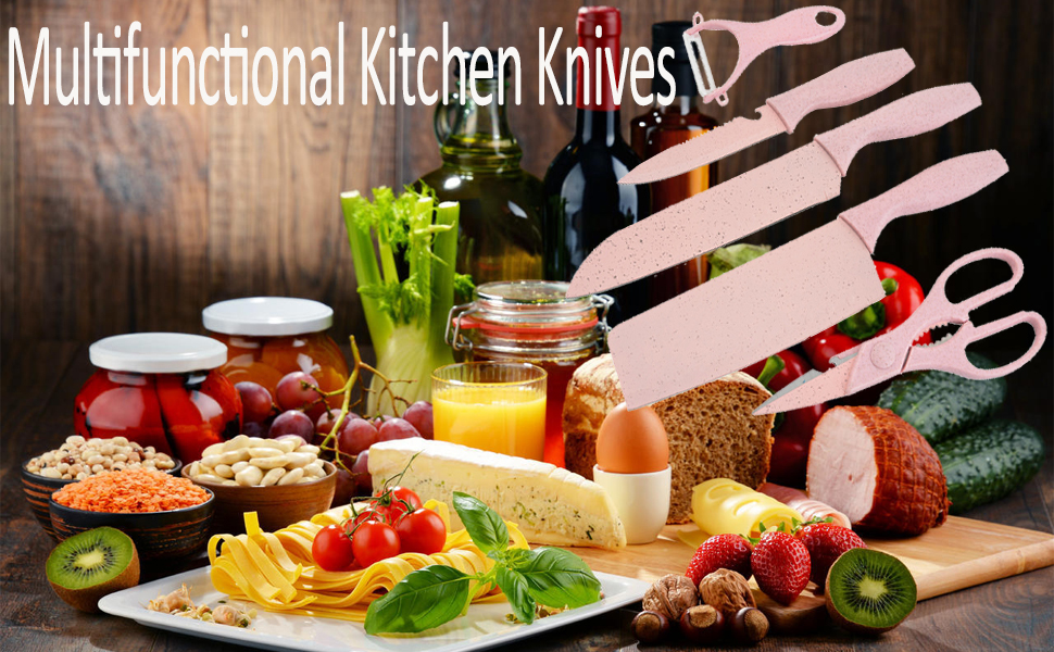 Multifunctional kitchen knives