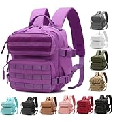 ONE WVW PIN Mini Tactical Backpack for Women, Small Gym Backpack 9L for Woman of Travel, Camping ...