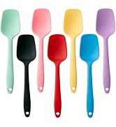 Headaze Silicone Spatulas 7Pcs, 8.2 Inch Small Spoon Spatula Set, BPA-Free | Heat Resistant 572?,...