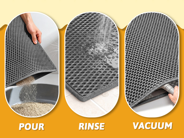 kitty litter mat