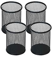 SNOW COOLER Pen Holder Mesh Pencil Holder Metal Pen Holder Cup Pencil Cup Holder for Desk Office ...