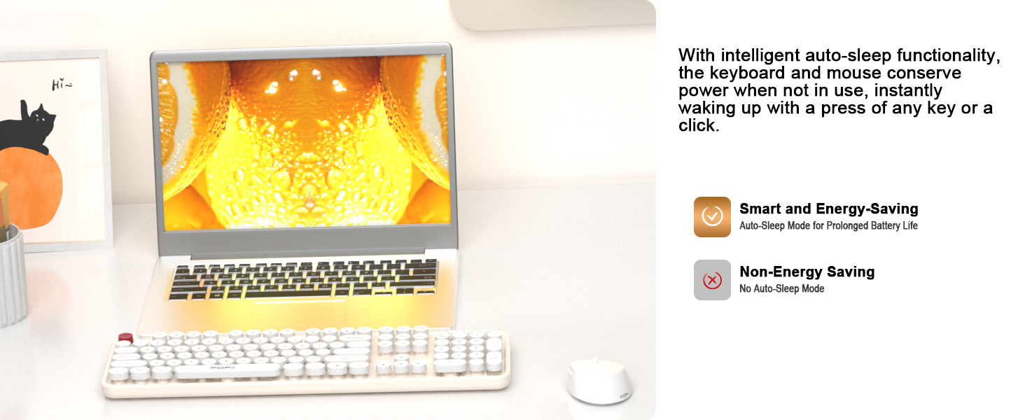 Wireless Keyboard and Mouse Combo