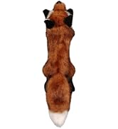ALL FOR PAWS Squeaky Doy Toy, Fox Dog Toy for Small Medium Breed, Puppy Fetch Toy with Squeaker, ...