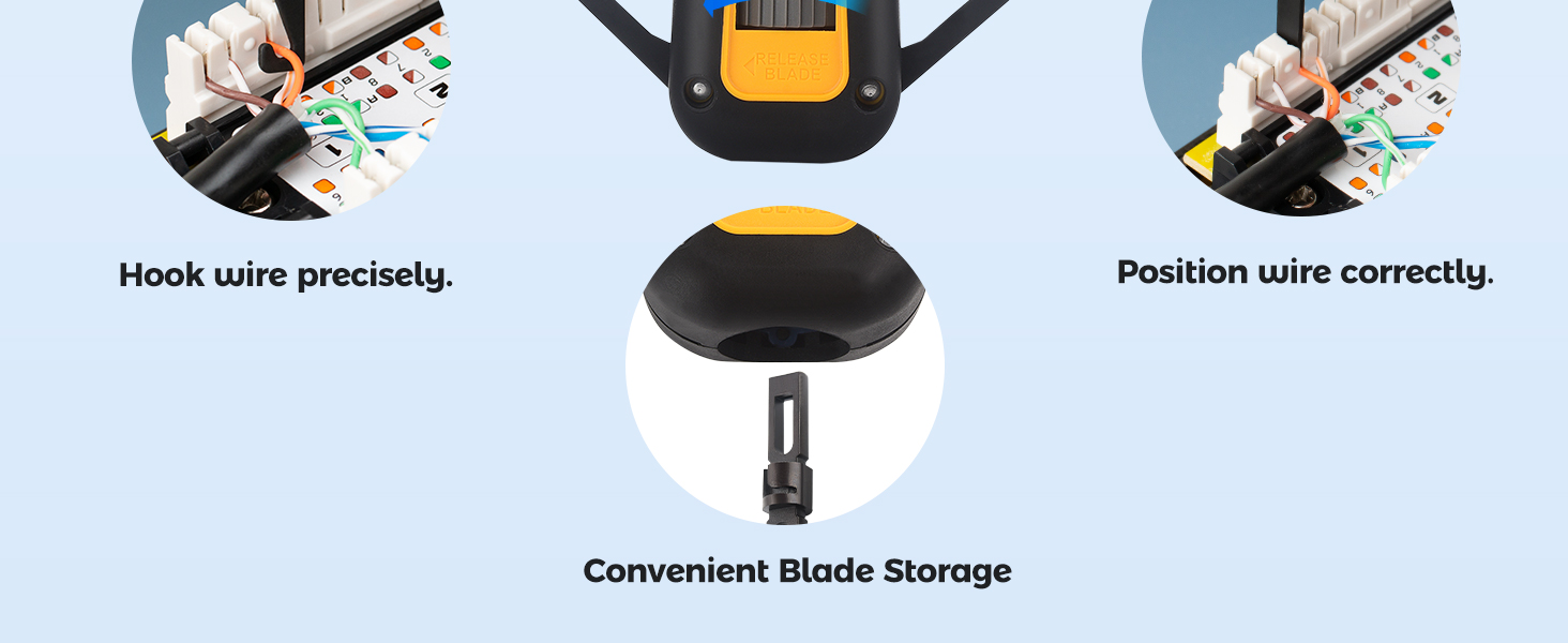Punch Down Tool with 110 & 66 Blade
