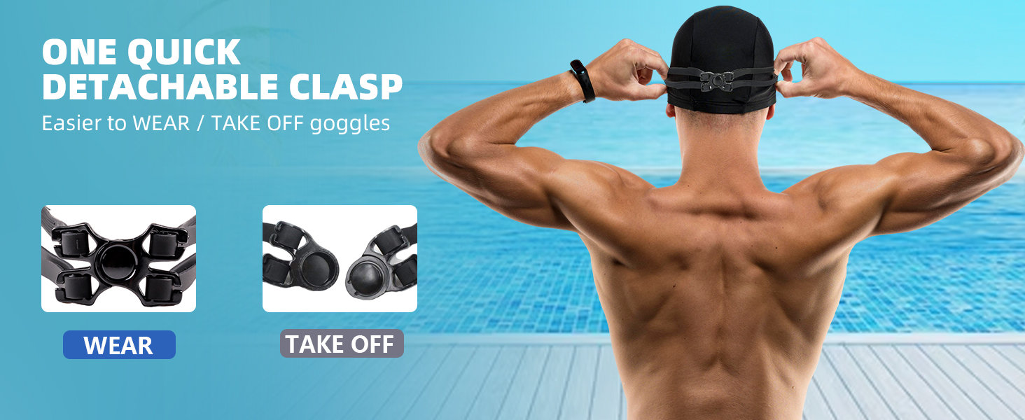 Swimming Goggles Swim Goggles Anti Fog Anti UV No Leakage Clear Vision for Men Women Adults