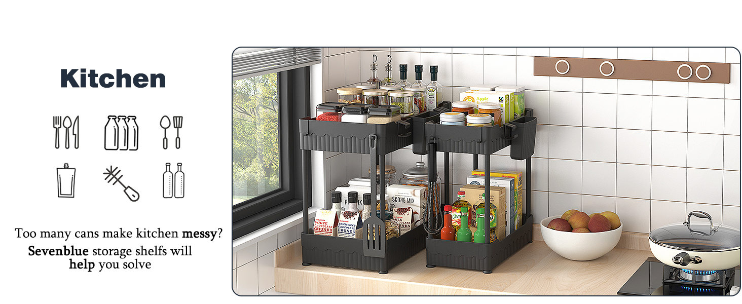 Under Sink Organizer for Kitchen