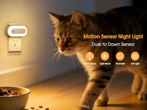 Plug-in LED Night Light Dimmable