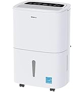 Shinco 5,000 Sq.Ft Energy Star Dehumidifier with Pump, Ideal for Large Living Room, Basements, Be...