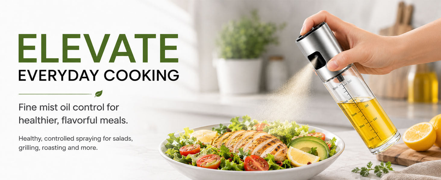 NIKKIER Oil Sprayer for Cooking
