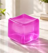 Large Ice Cube Squishy Stress Cube Toy, 2.76in(7cm) Squeeze Cube for Adults&Kids,Youth Slow-Rise ...