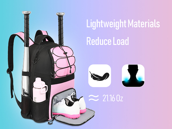 youth baseball bag kids baseball backpack boys 5-8 equipment bag adult gear bag