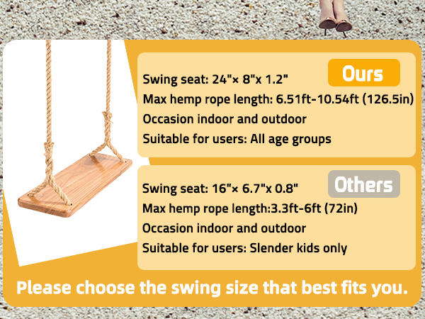 wooden swing 2
