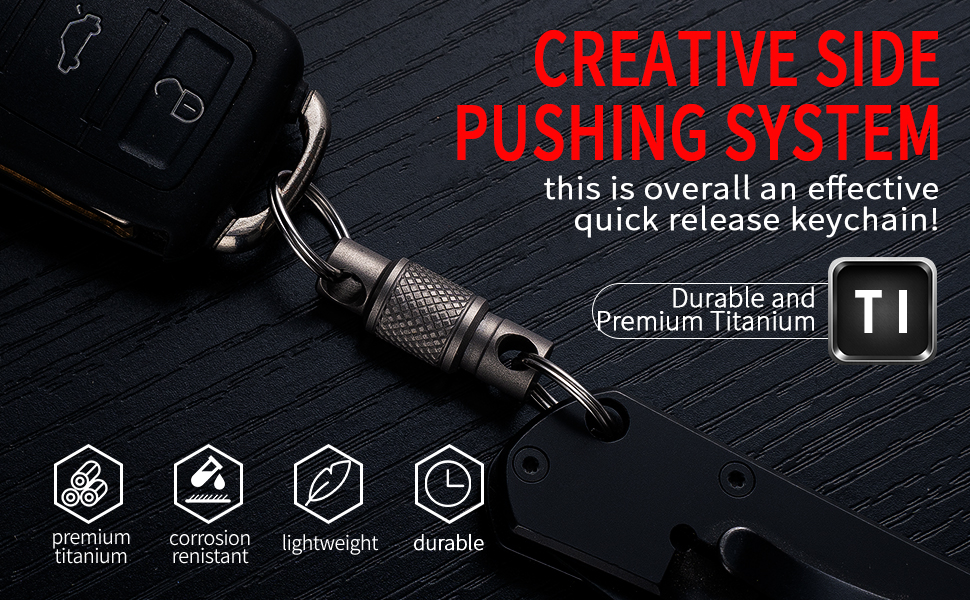 quick release keychain