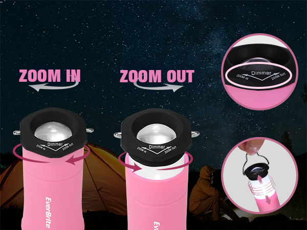 Multi-mode camping light
