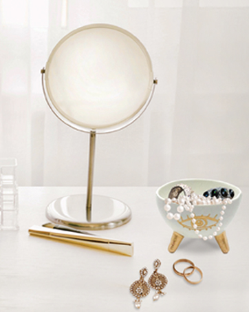 jewelry bowl trinket dish aesthetic white ring monogram dishes ceramic plain key holder dresser eye