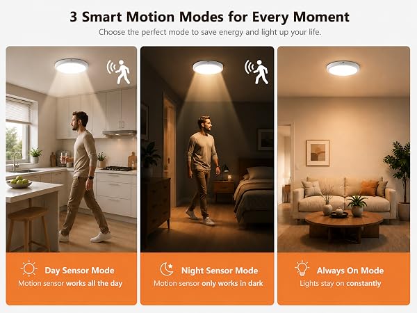 3 Smart Motion Modes