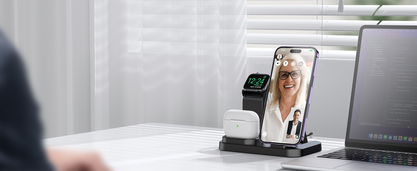 iphone charger stand