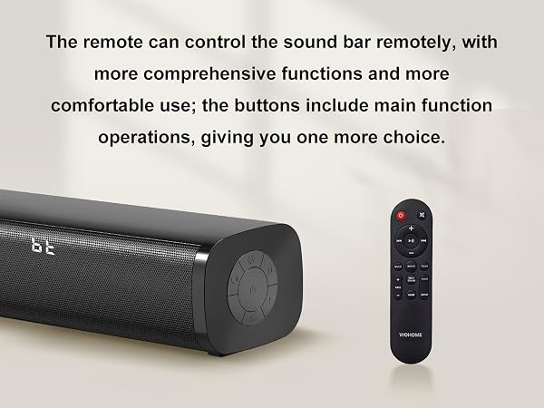 Remote and buttons