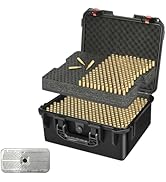 864 Round Rifle Ammo Storage Box – TSA Approved Waterproof Ammo Case for 5.56 NATO, .223 Rem, .30...