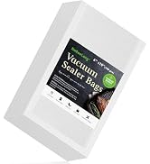 Vacuum Sealer Bags For Food - 100 Quart 6" x 10" - Commercial Grade BPA Free Bag - Durable Custom...