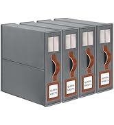 GhvyenntteS Sheet Organizers and Storage 4 Pack (Queen & King Size), Foldable Bed Sheet Organizer...