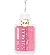 Beetles 10ML Super Strong Nail Glue for Press Ons, Nail Tips, Acrylic Nails No Uv Light Needed Na...