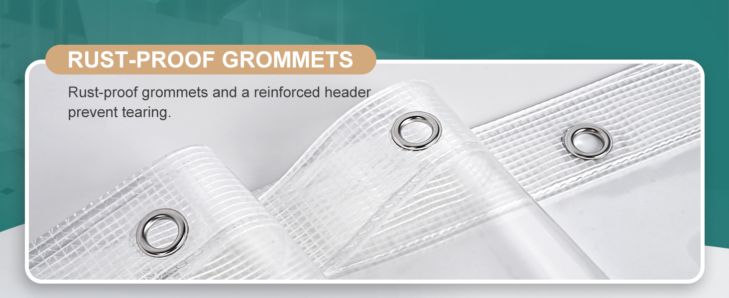 weighted shower curtain liner