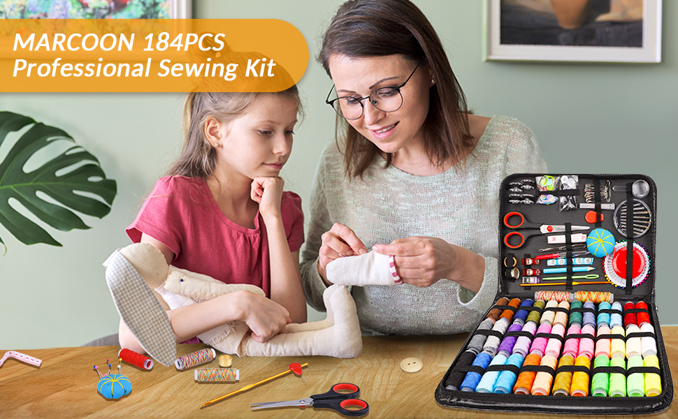 sewing kit for adults and kids